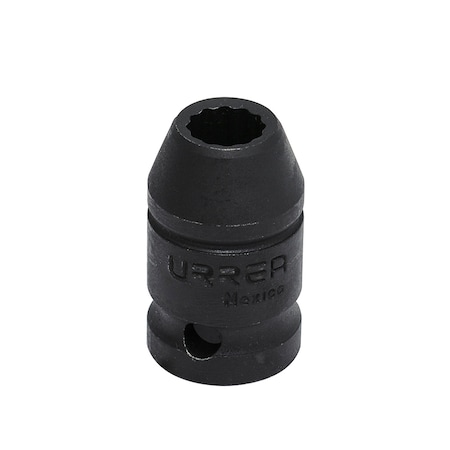 Urrea 1/2" drive, 12-point short impact socket 1/2" 7416